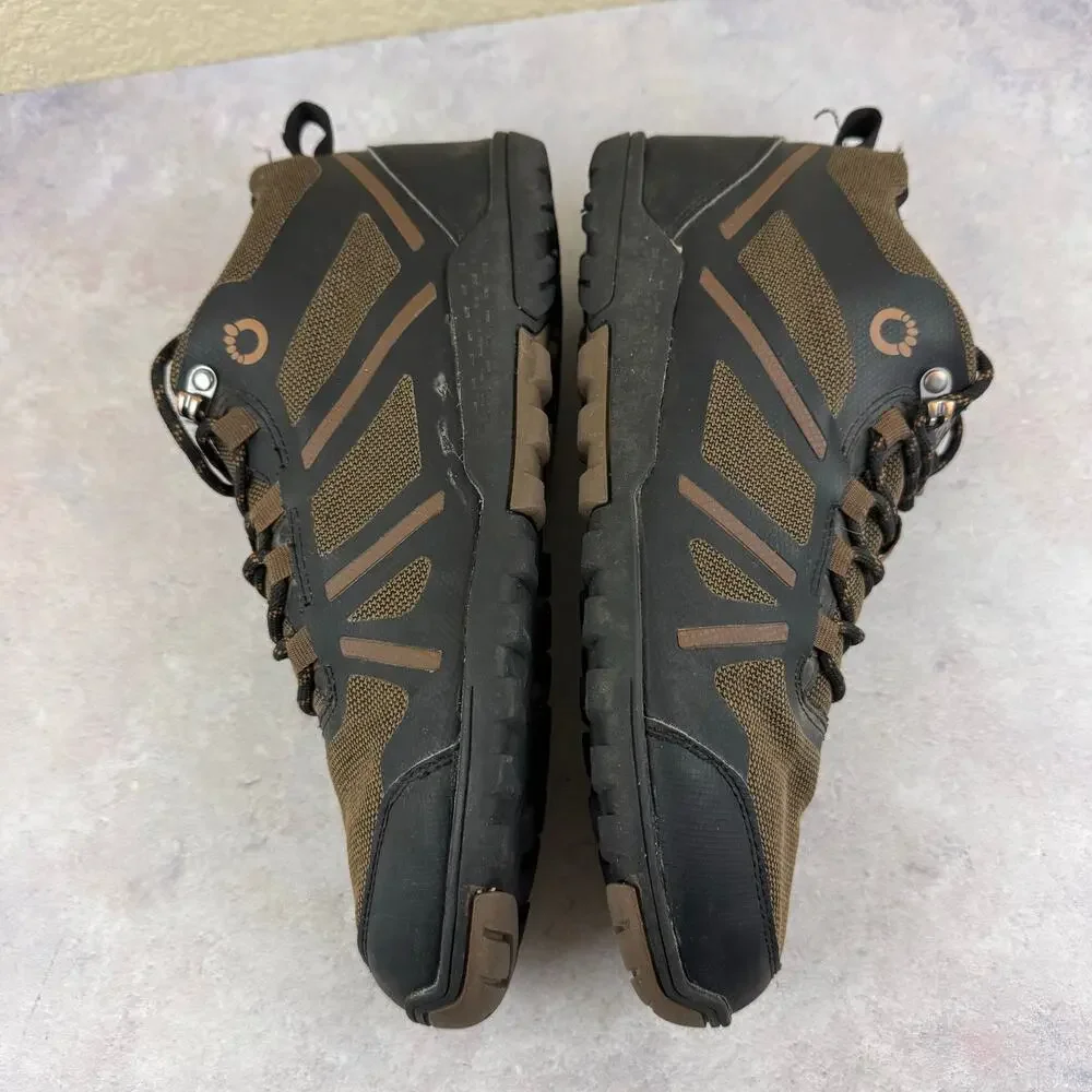 Xero Shoes Mens Size 10.5 Daylite Hiker Fusion Brown Barefoot Hiking Trail Shoes